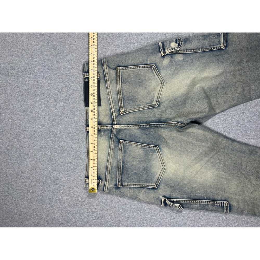 Waimea Cargo Jeans Mens 32x30 Blue Excellent Relaxed Fit Vintage Wash Denim - Picture 5 of 6